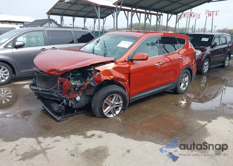 2017 Hyundai Santa Fe Sport 2.4L из США, поврежденный, VIN 5XYZT3LB9HG437689